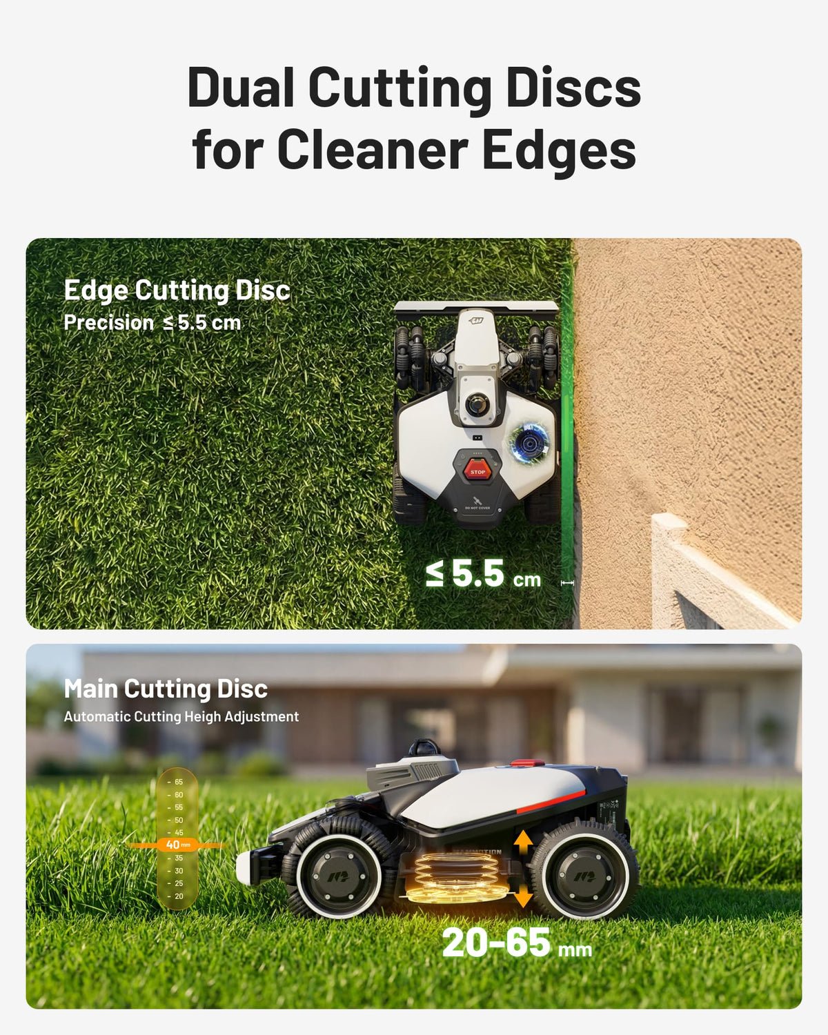 MAMMOTION LUBA mini 2 AWD 1500 Robot Lawn Mower
