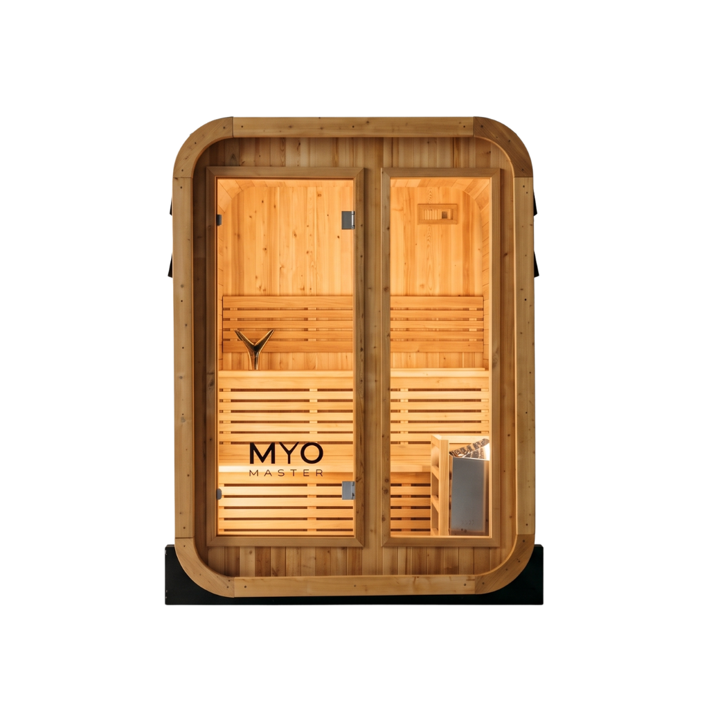 Premium Grade Natural Timber Home Sauna With 6kW Heater