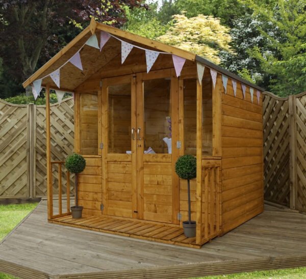 Wooden Summerhouse/Log Cabin Shed